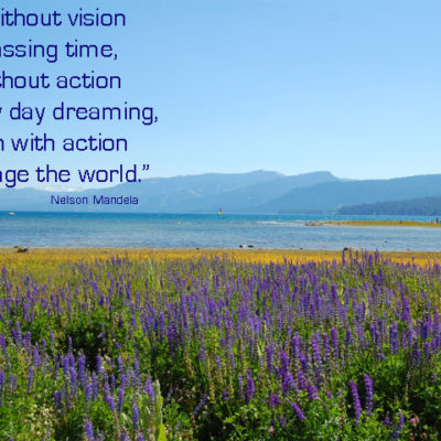 Springtime Photo and Motivational Quote