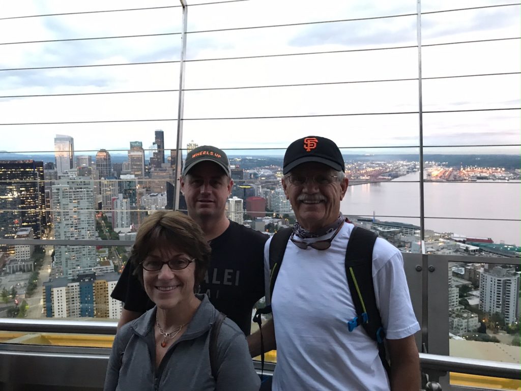 All of us at the Seattle Space Needle