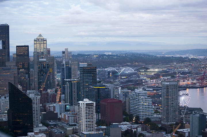 Seattle city lights