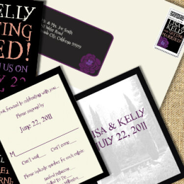 Wedding Invitation Suite L & K