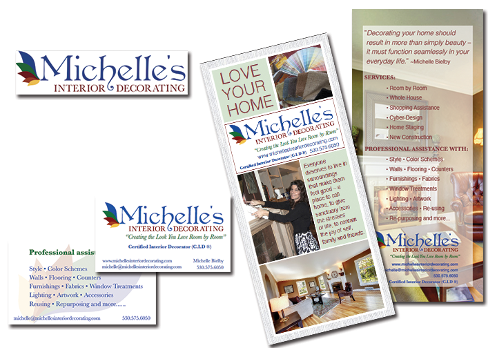 Rackcard and Business Card